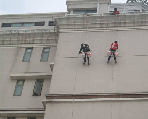 杭州下城区某小区外墙防水